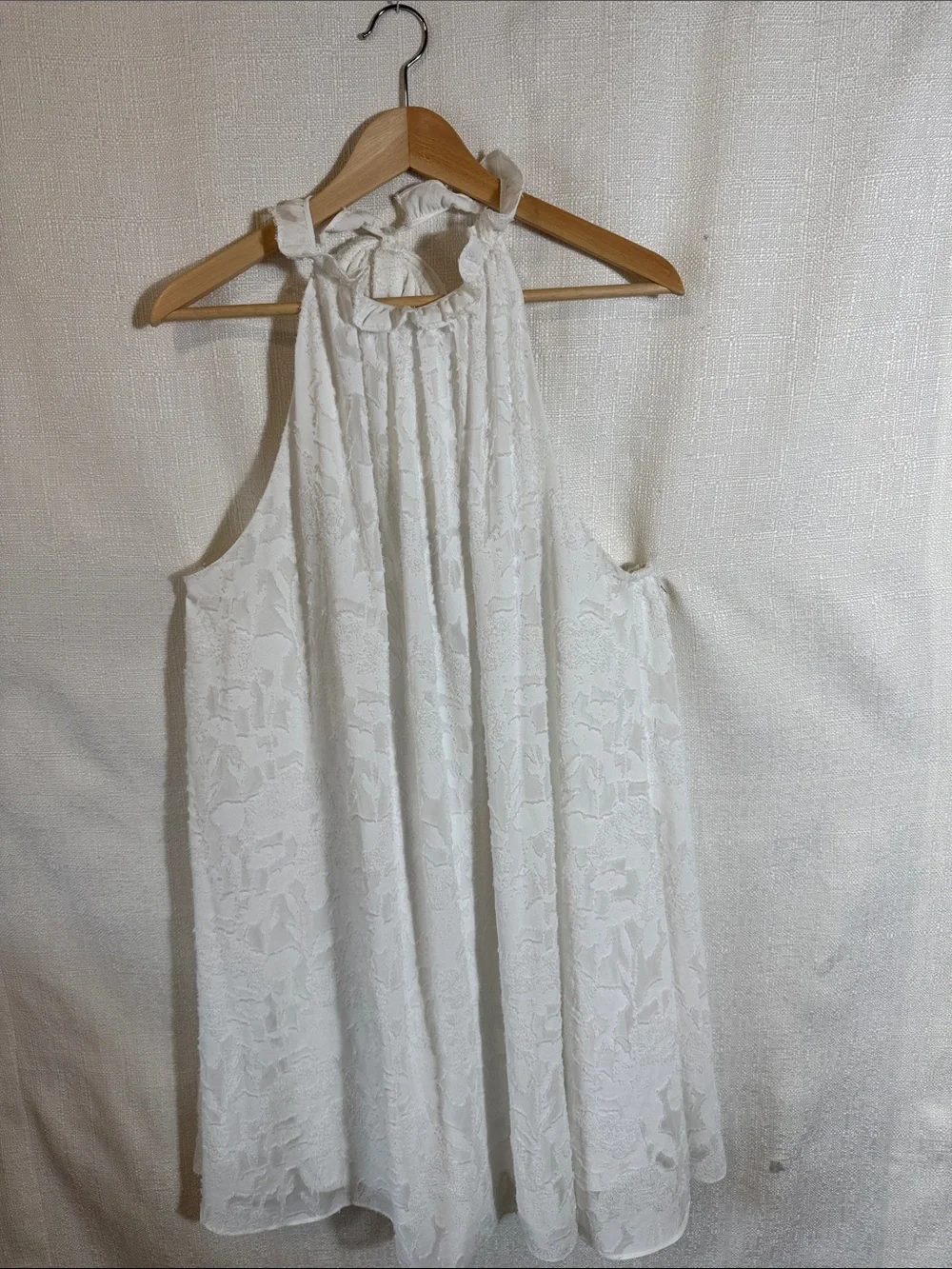 Sachin & Babi x Dillard’s White Backless Bow Dress Party Bridal Shower Size 14 - Picture 4 of 5